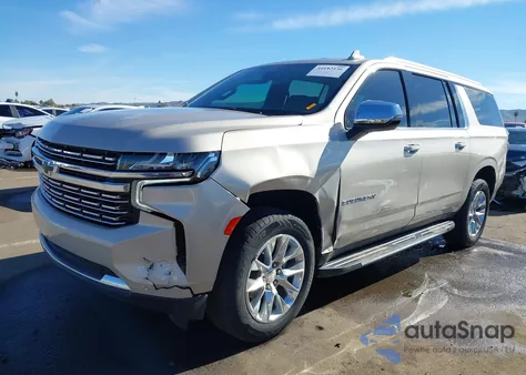 2021 Chevrolet Suburban 2Wd Premier z USA, uszkodzony, nr VIN 1GNSCFKD7MR492702